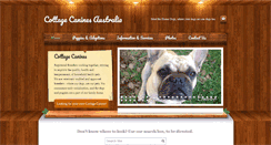 Desktop Screenshot of cottagecanines.com